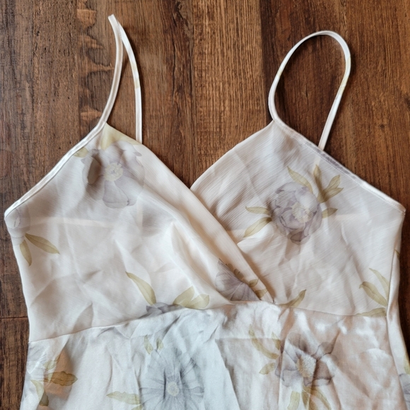 Vintage Val Mode Lingerie Floral Print Slip Dress - Picture 2 of 9